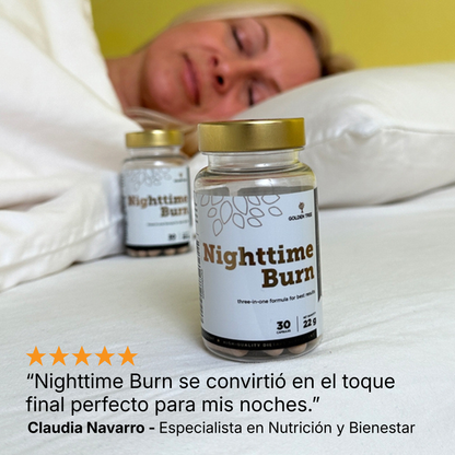 NightTime Burn | Adelgaza naturalmente mientras dormís