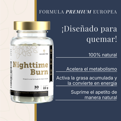 NightTime Burn | Adelgaza naturalmente mientras dormís